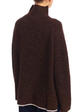 Чёрный свитер BY MALENE BIRGER: фото 5 - Invogue